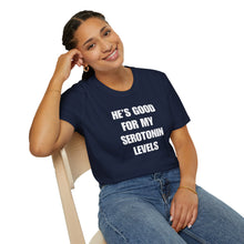 Load image into Gallery viewer, Serotonin Levels Unisex Tee