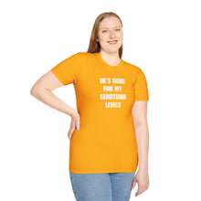 Load image into Gallery viewer, Serotonin Levels Unisex Tee