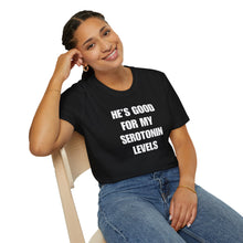 Load image into Gallery viewer, Serotonin Levels Unisex Tee