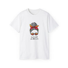 Load image into Gallery viewer, JUST A GIRL WHO LIKES ART Unisex Ultra Cotton Tee