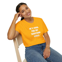 Load image into Gallery viewer, Serotonin Levels Unisex Tee