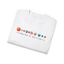 Load image into Gallery viewer, CONNECTED TO THE COSMOS Unisex Ultra Cotton Tee