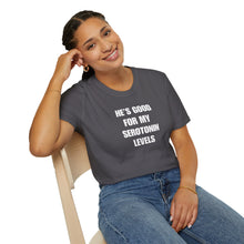 Load image into Gallery viewer, Serotonin Levels Unisex Tee