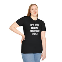 Load image into Gallery viewer, Serotonin Levels Unisex Tee