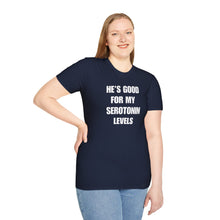 Load image into Gallery viewer, Serotonin Levels Unisex Tee