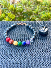Load image into Gallery viewer, Chakra+Hematite+Black Tourmaline Set