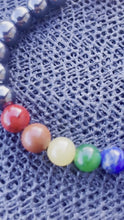 Load and play video in Gallery viewer, Chakra+Hematite+Black Tourmaline Set
