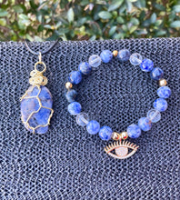 Load image into Gallery viewer, Sodalite Third Eye Set