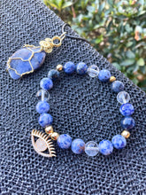 Load image into Gallery viewer, Sodalite Third Eye Set