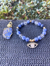 Load image into Gallery viewer, Sodalite Third Eye Set