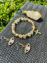 Load image into Gallery viewer, Citrine Ankh of Life Set