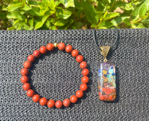 Red Jasper Chakra Set