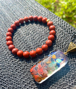 Red Jasper Chakra Set