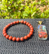 Load image into Gallery viewer, Red Jasper Chakra Set
