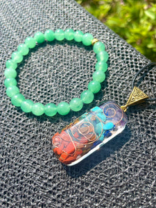 Green  Aventurine Chakra Set