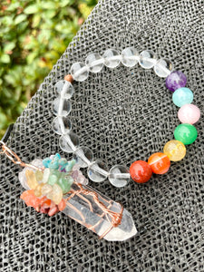 Chakra Clear Quartz Set