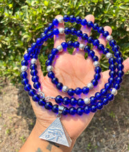 Load image into Gallery viewer, Cobalt Blue Eye of Ra Men’s Set
