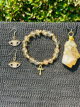 Load image into Gallery viewer, Citrine Ankh of Life Set
