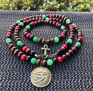 Matching RBG Eye of Ra + Ankh Set