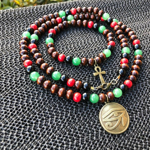 Matching RBG Eye of Ra + Ankh Set