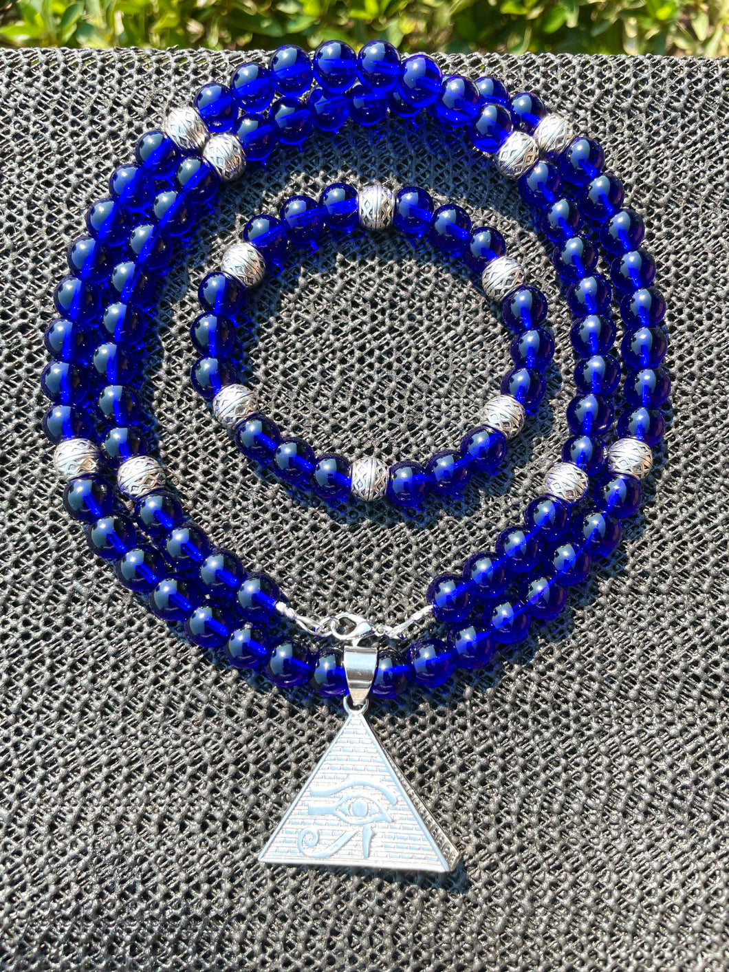 Cobalt Blue Eye of Ra Men’s Set