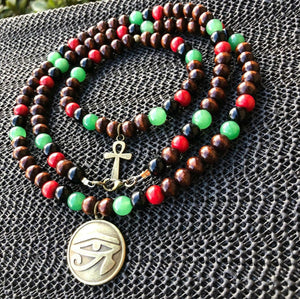 Matching RBG Eye of Ra + Ankh Set