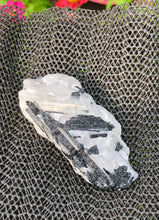 Load image into Gallery viewer, (1) Large Quartz Infused with Black Tourmaline
