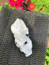 Load image into Gallery viewer, (1) Large Quartz Infused with Black Tourmaline
