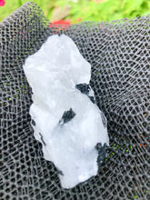 Load image into Gallery viewer, (1) Large Quartz Infused with Black Tourmaline
