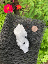 Load image into Gallery viewer, (1) Large Quartz Infused with Black Tourmaline
